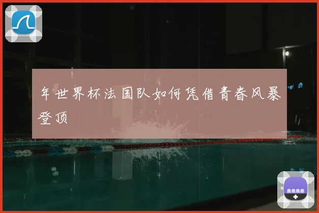 年世界杯法国队如何凭借青春风暴登顶